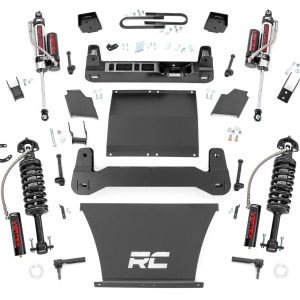 Rough Country 6 Inch Lift Kit Mono Leaf Rear Vertex GMC Sierra 1500 2WD/4WD (19-24)
