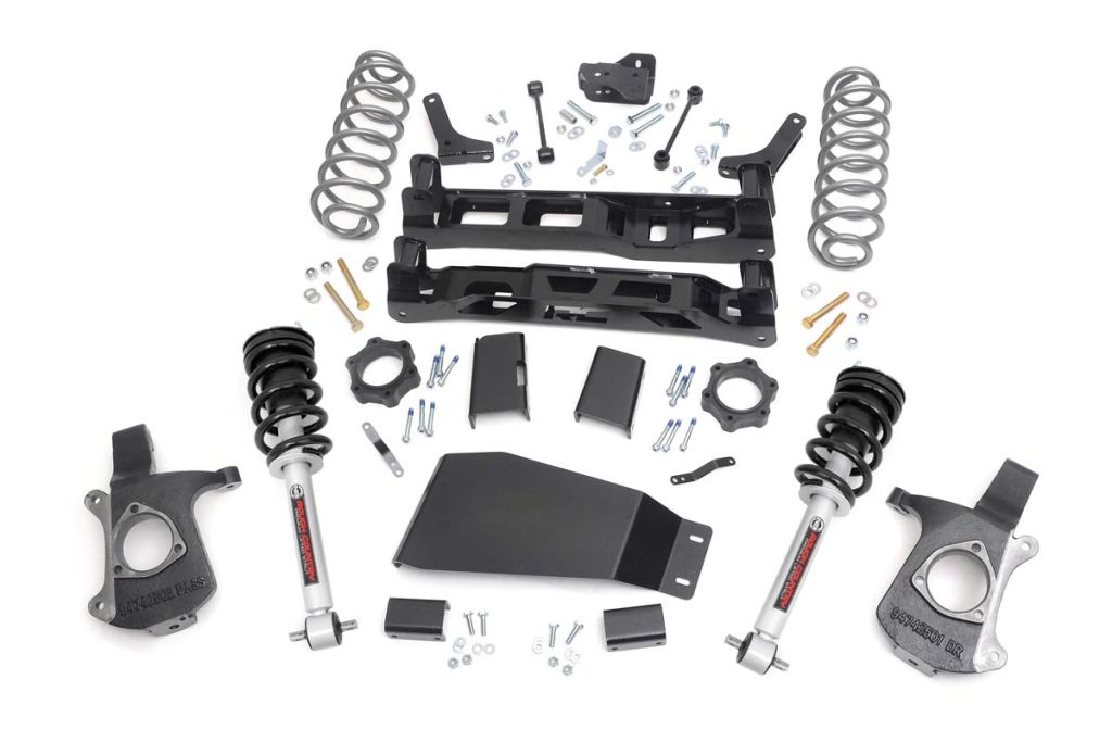 Rough Country 5 Inch Lift Kit N3 Struts Chevy/GMC SUV 1500 2WD/4WD (2007-2014)
