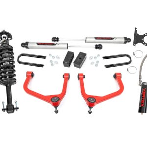 Rough Country 3.5 Inch Lift Kit Mono Leaf Rear Vertex/V2 GMC Sierra 1500 (25-26)