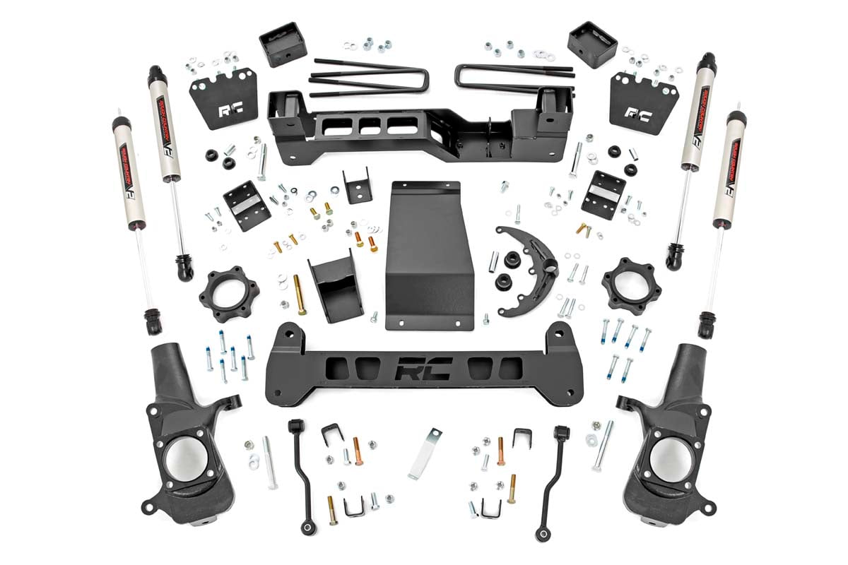 Rough Country 6 Inch Lift Kit V2 Chevy Silverado & GMC Sierra 2500HD 4WD (2001-2010)
