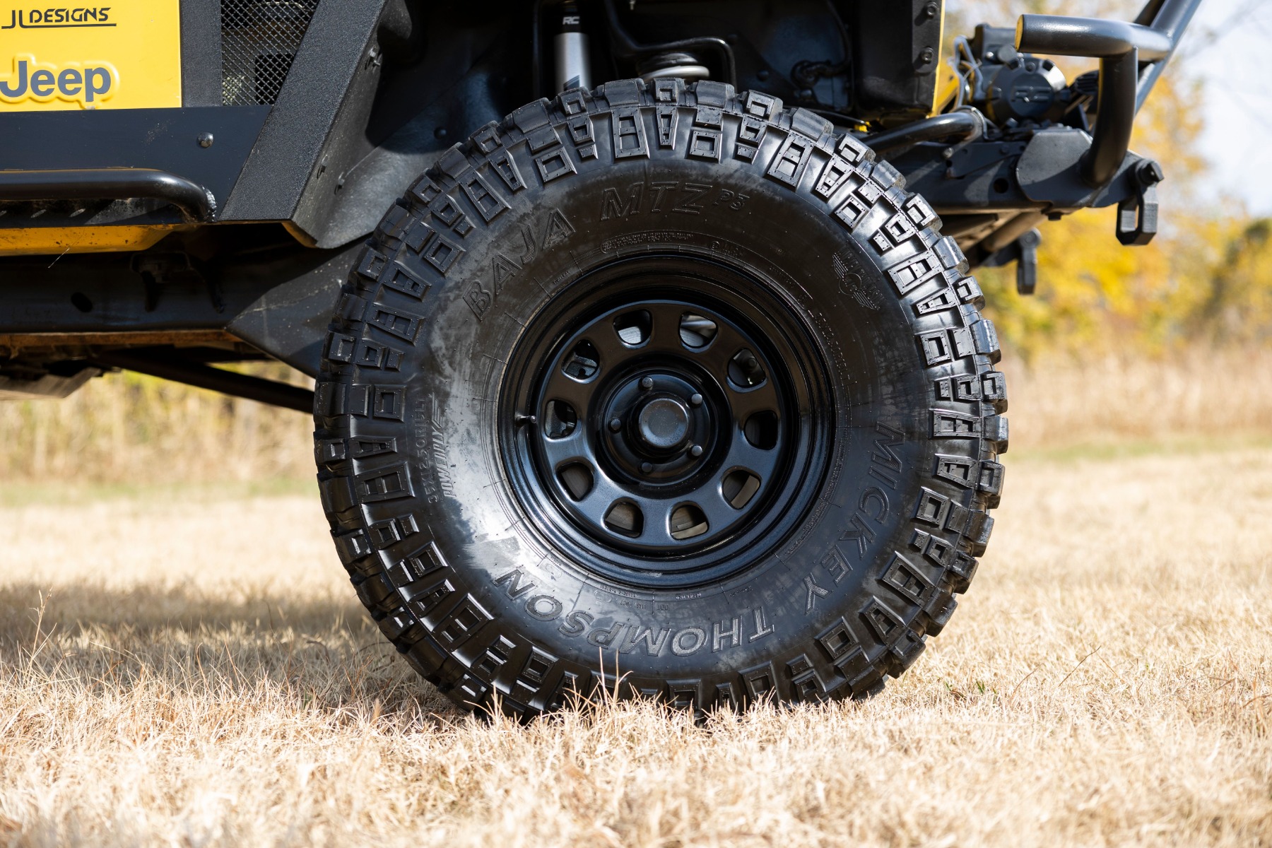 Rough Country Steel Wheel Black 17x9 6x5.5 4.25 Bore -12
