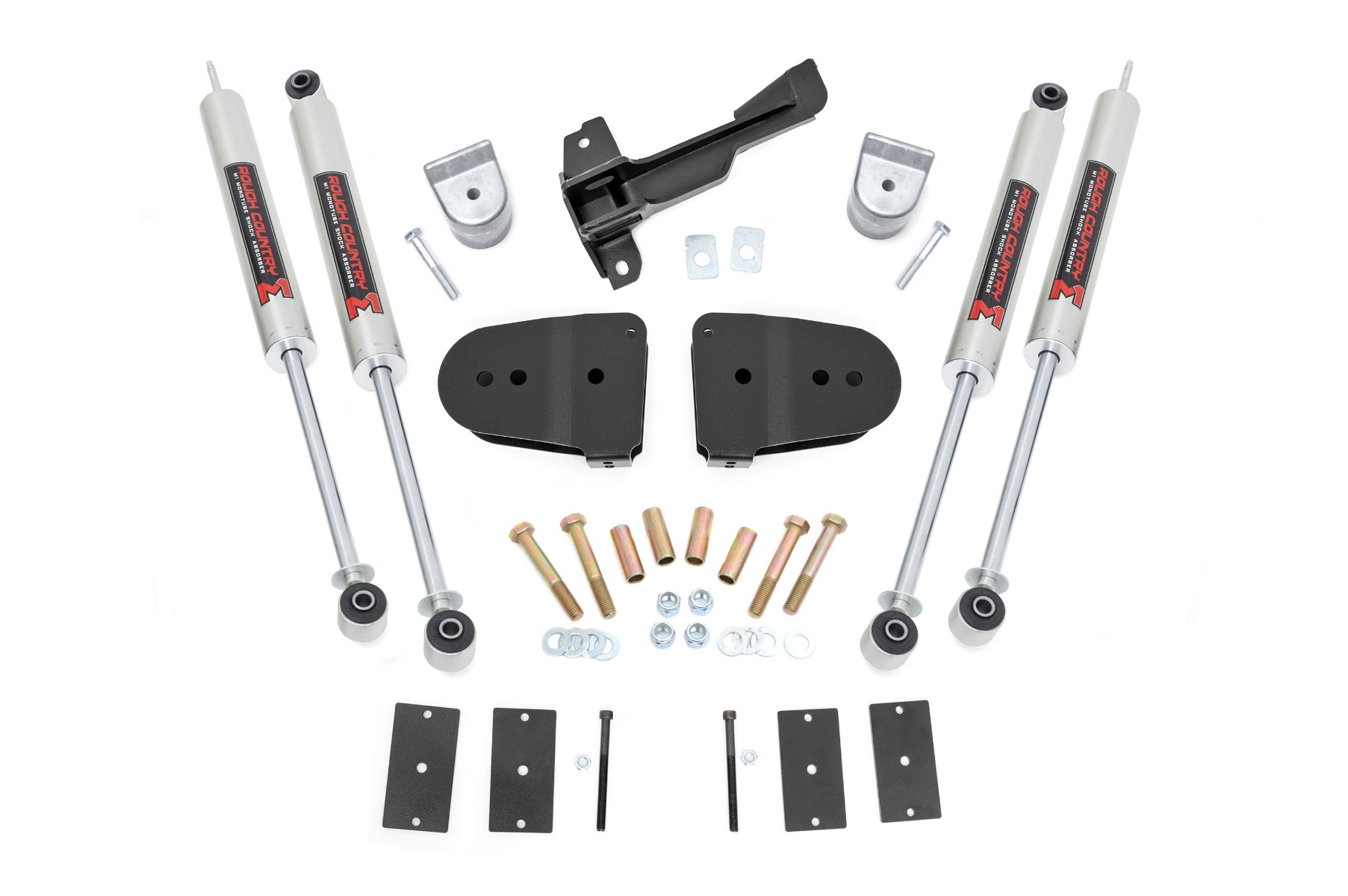 Rough Country 3 Inch Lift Kit Tremor M1 Ford F-250/F-350 Super Duty 4WD (2023-2026)