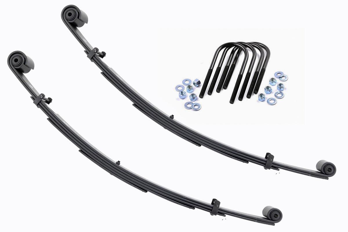 Rough Country Front Leaf Springs 2.5″ Lift Pair Ford Excursion/F-250 Super Duty/F-350 Super Duty 4WD