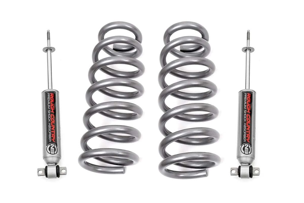 Rough Country 2 Inch Leveling Kit N3 Shocks Ram 1500 2WD (2009-2018 & Classic)
