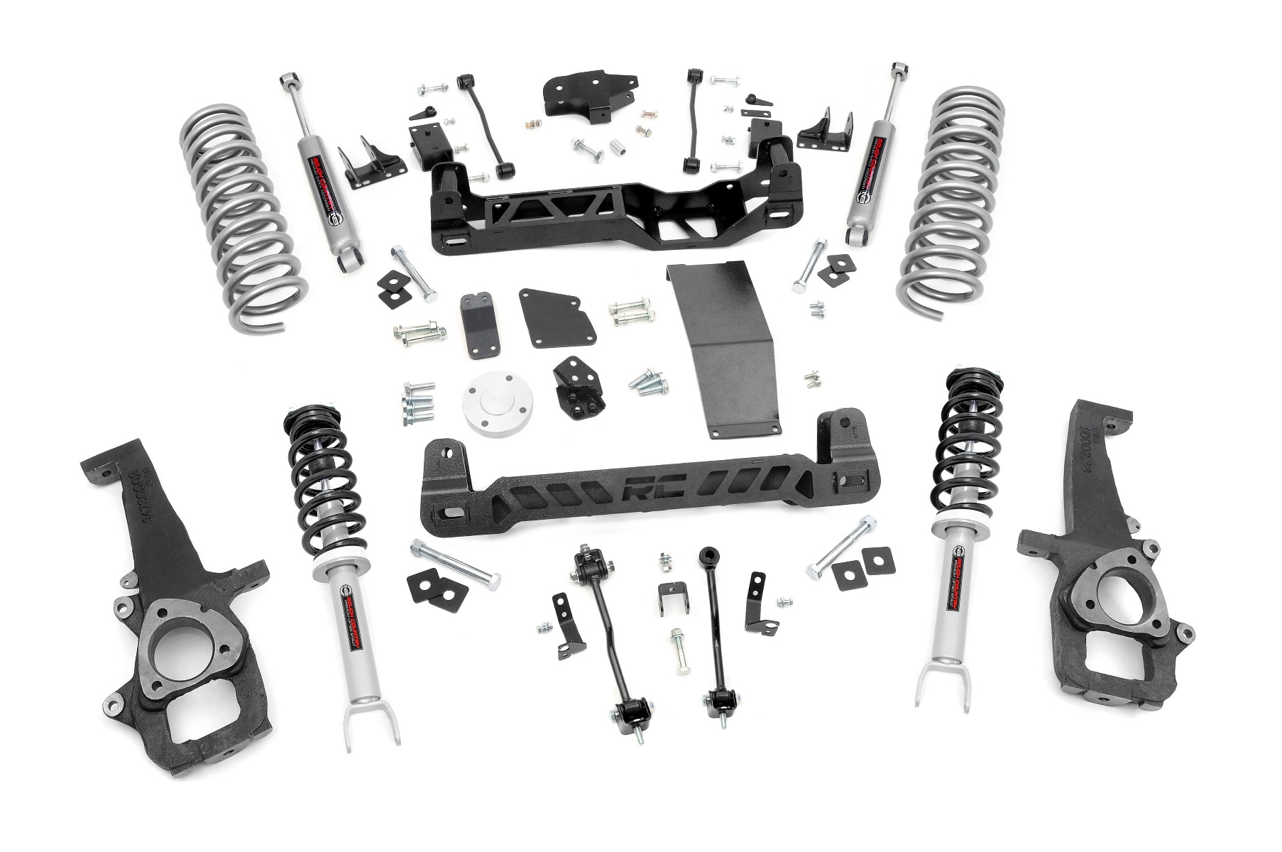 Rough Country 6 Inch Lift Kit N3 Struts Ram 1500 4WD (2012-2018 & Classic)