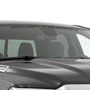 Rough Country Decal 3.6 Inch x 35 Inch Gloss Black