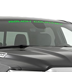 Rough Country Decal 3.6 Inch x 35 Inch Kelly Green