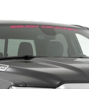 Rough Country Decal 3.6 Inch x 35 Inch Pink