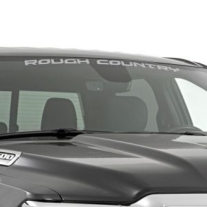 Rough Country Decal 3.6 Inch x 35 Inch Silver