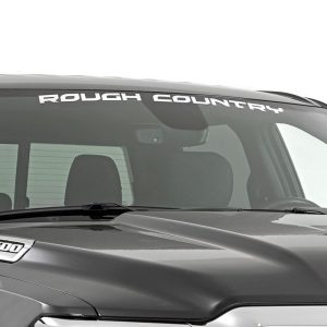 Rough Country Decal 2 Inch x 27 Inch White