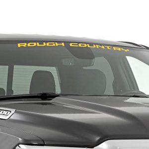 Rough Country Decal 3.6 Inch x 35 Inch Yellow