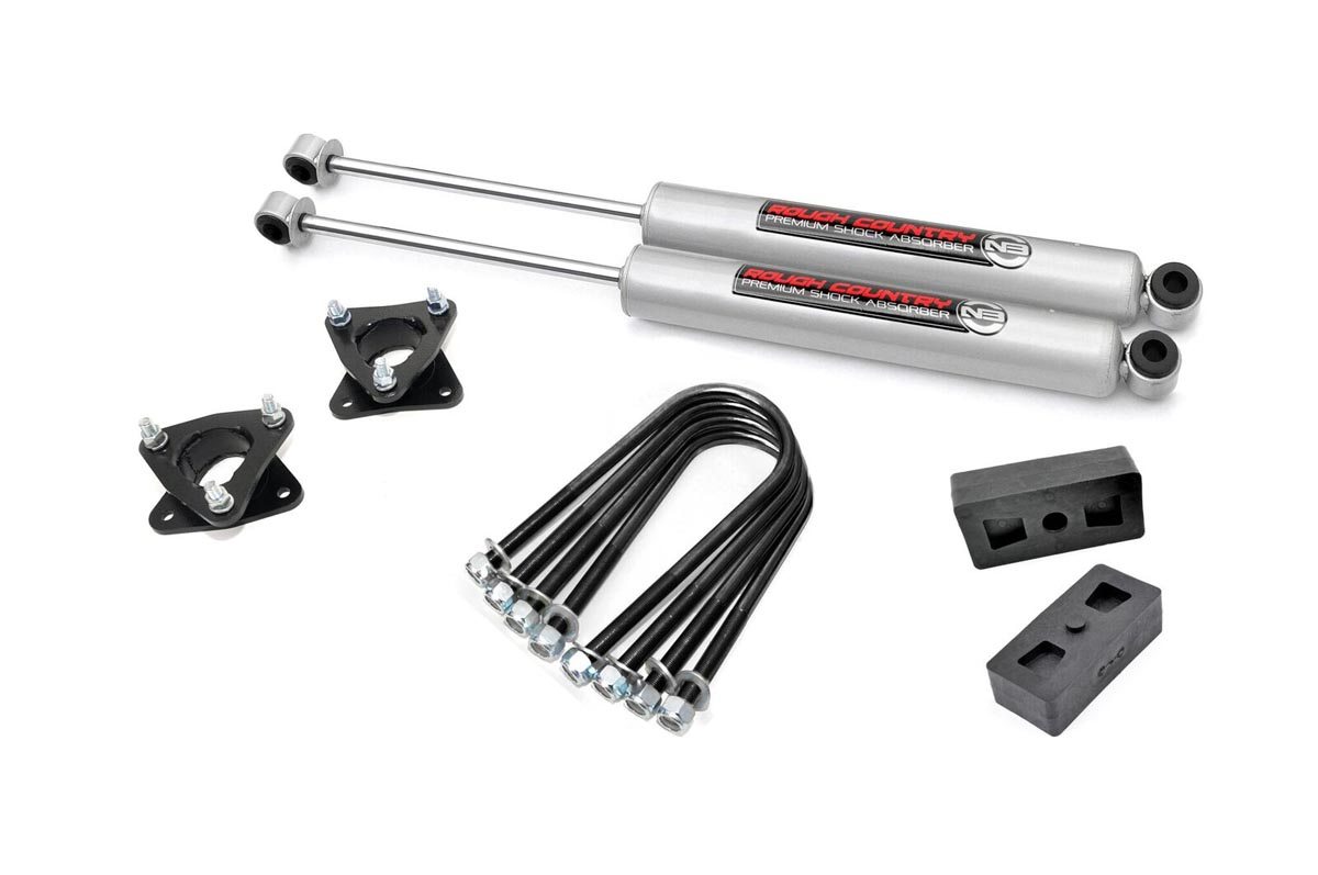 Rough Country 2.5 Inch Lift Kit Ram 1500 4WD (2006-2008)