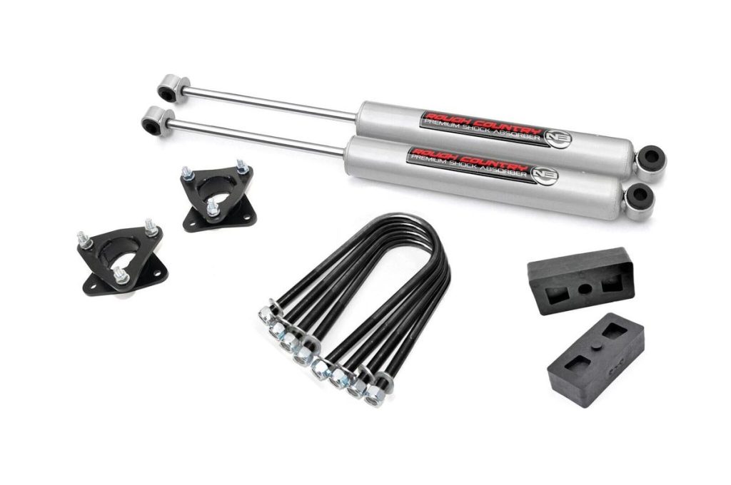 Rough Country 2.5 Inch Lift Kit Multiple Makes & Models (Dodge/Mitsubishi)