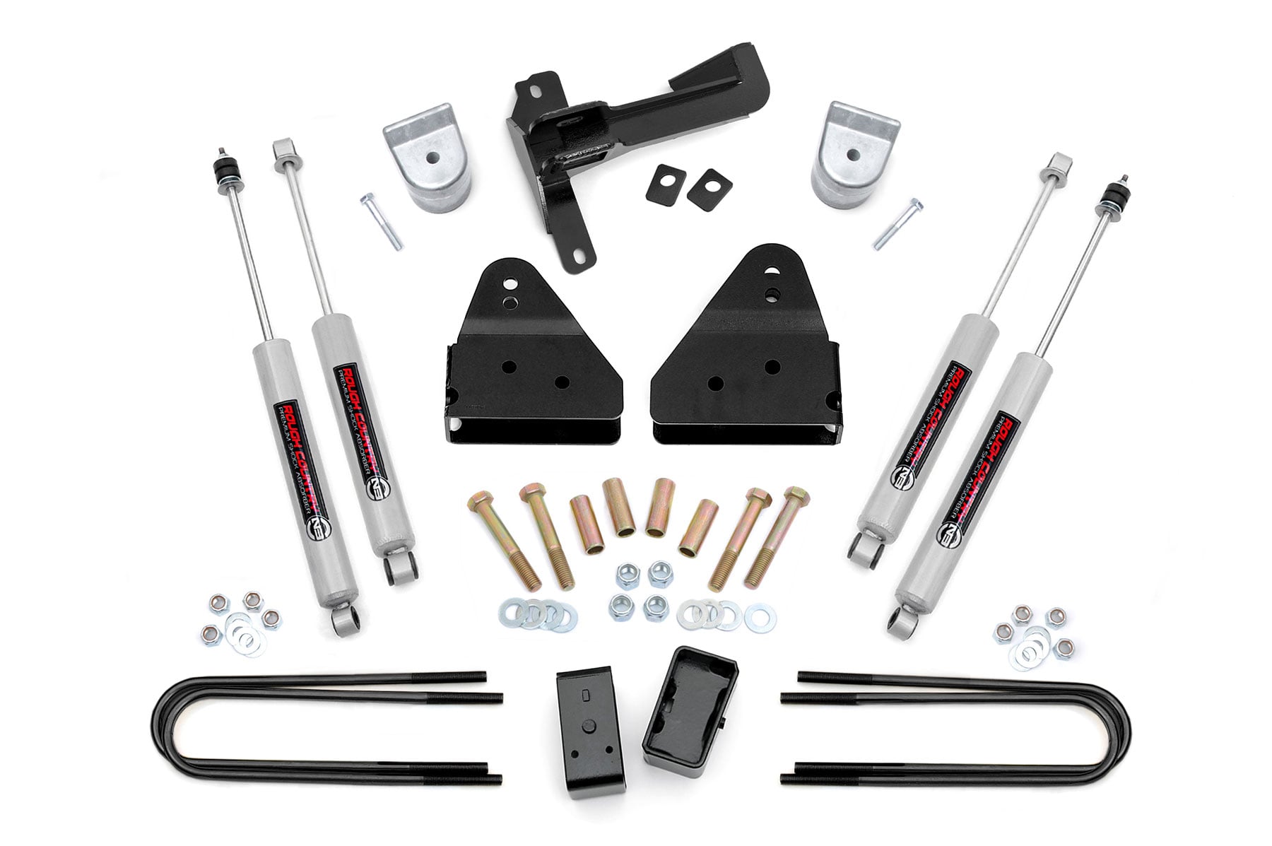 Rough Country 3 Inch Lift Kit FR Spacer Ford F-250/F-350 Super Duty 4WD (2008-2010)