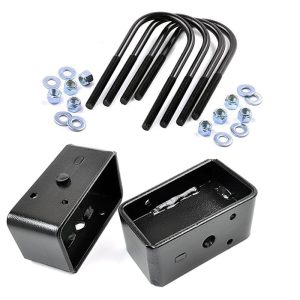 Rough Country 3 Inch Block And U-Bolt Kit Ford F-250 Super Duty 2WD/4WD (1999-2010)