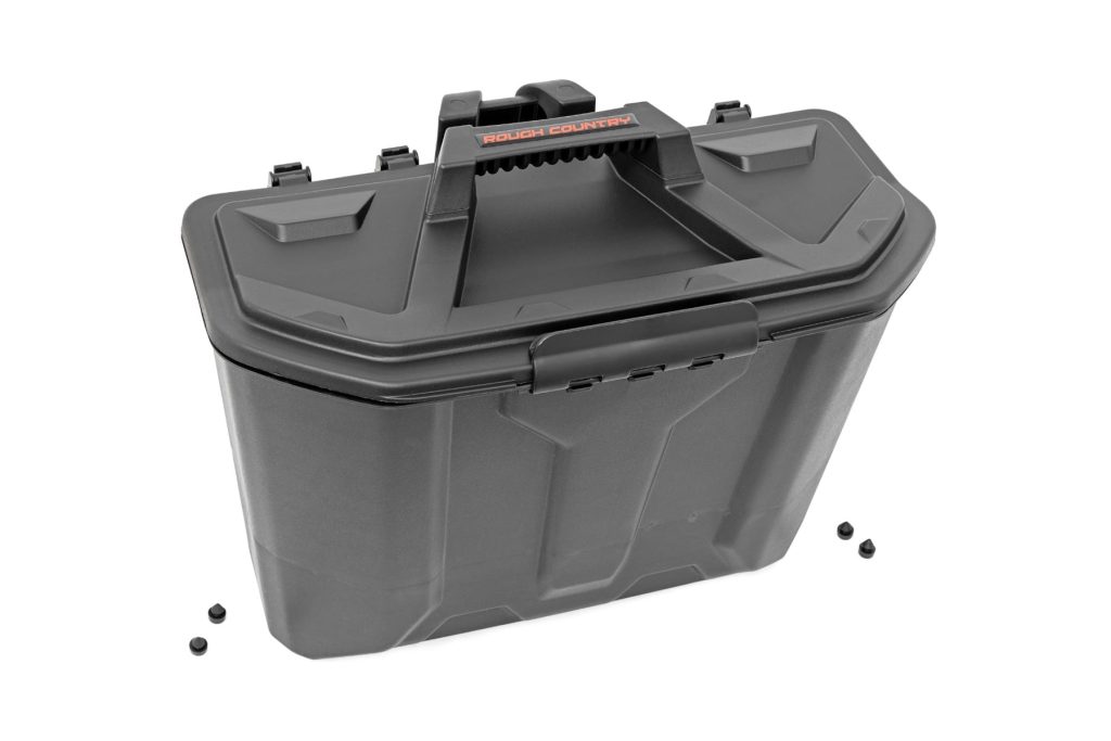 Rough Country Under Seat Storage Box Passenger Seat Can-Am Defender HD 5/HD 8/HD 9/HD 10