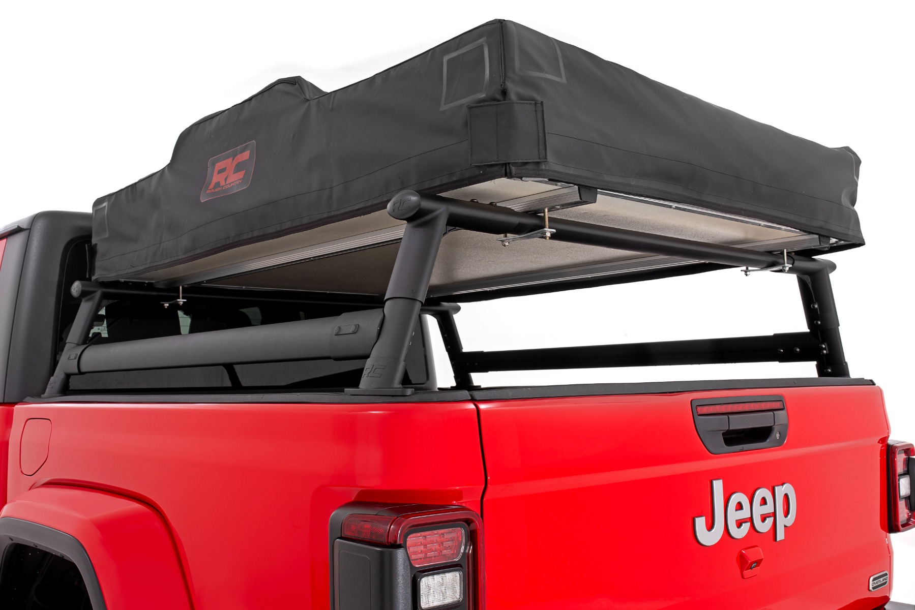 Bed Rack | Half Rack | Aluminum | Jeep Gladiator JT 4WD (2020-2026) — Rough Country