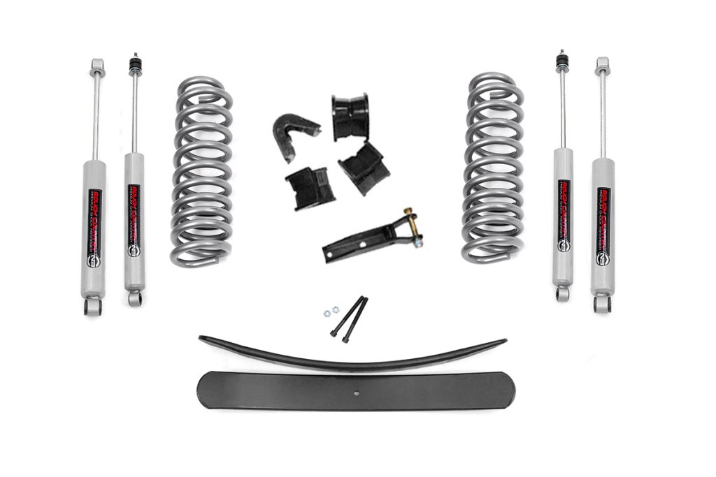 Rough Country 2.5 Inch Lift Kit Ford F-100 4WD (1970-1976)