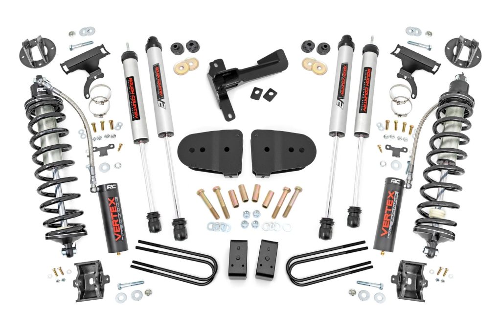 Rough Country 3 Inch Lift Kit Diesel Coilover Conversion Ford F-250 Super Duty (23-26)