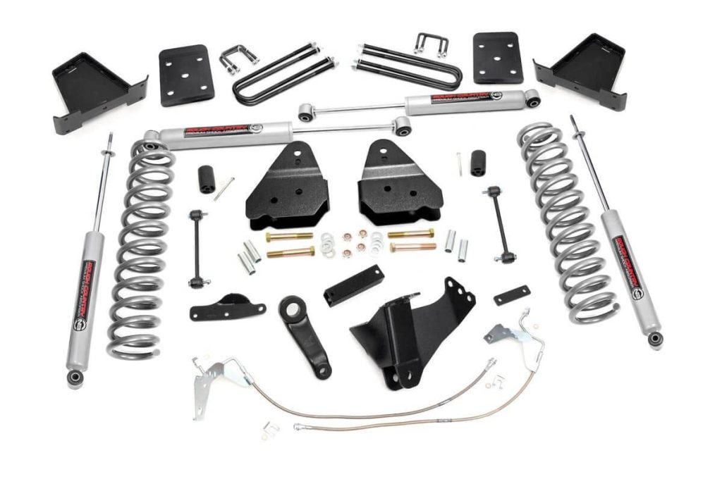 Rough Country 4.5 Inch Lift Kit Ford F-250/F-350 Super Duty 4WD (2008-2010)