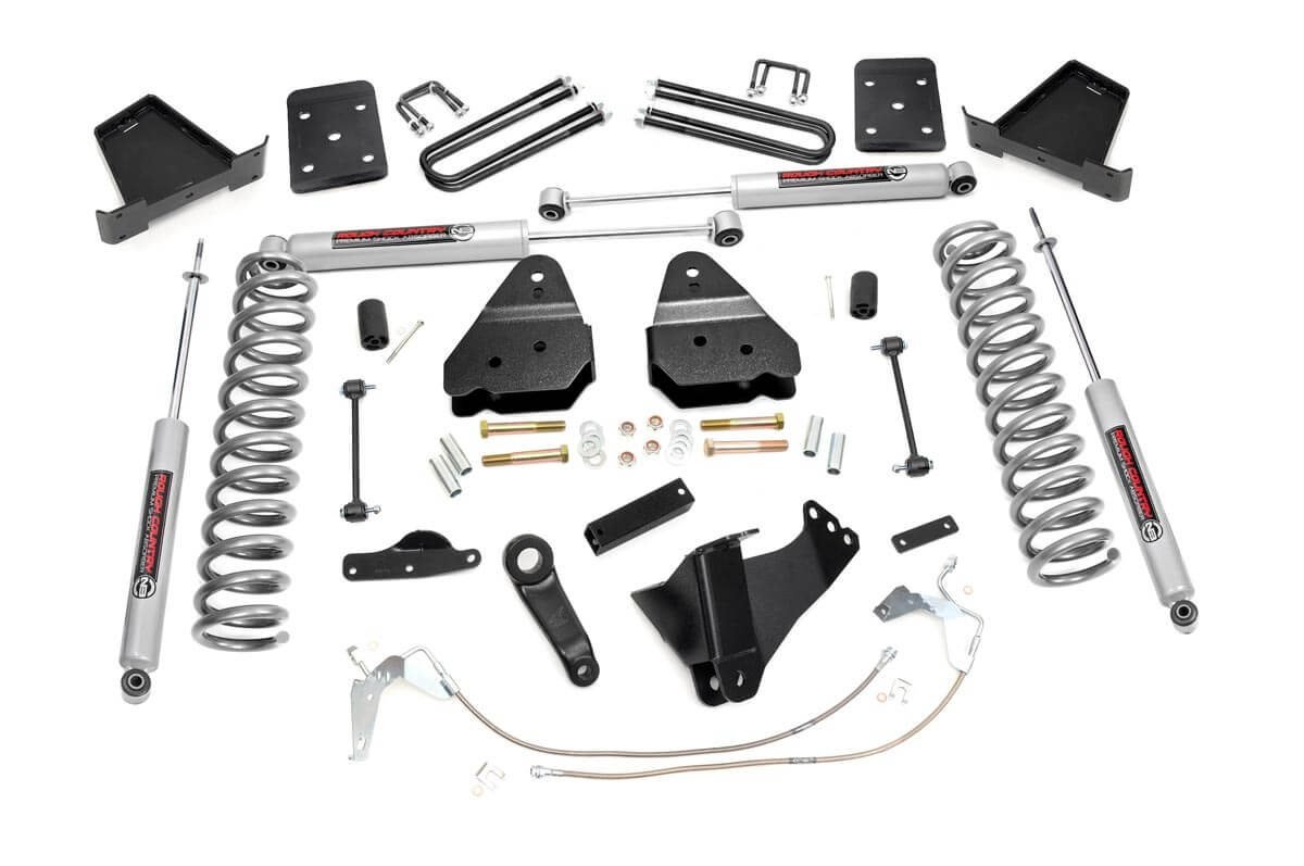 Rough Country 4.5 Inch Lift Kit Ford F-250/F-350 Super Duty 4WD (2008-2010)