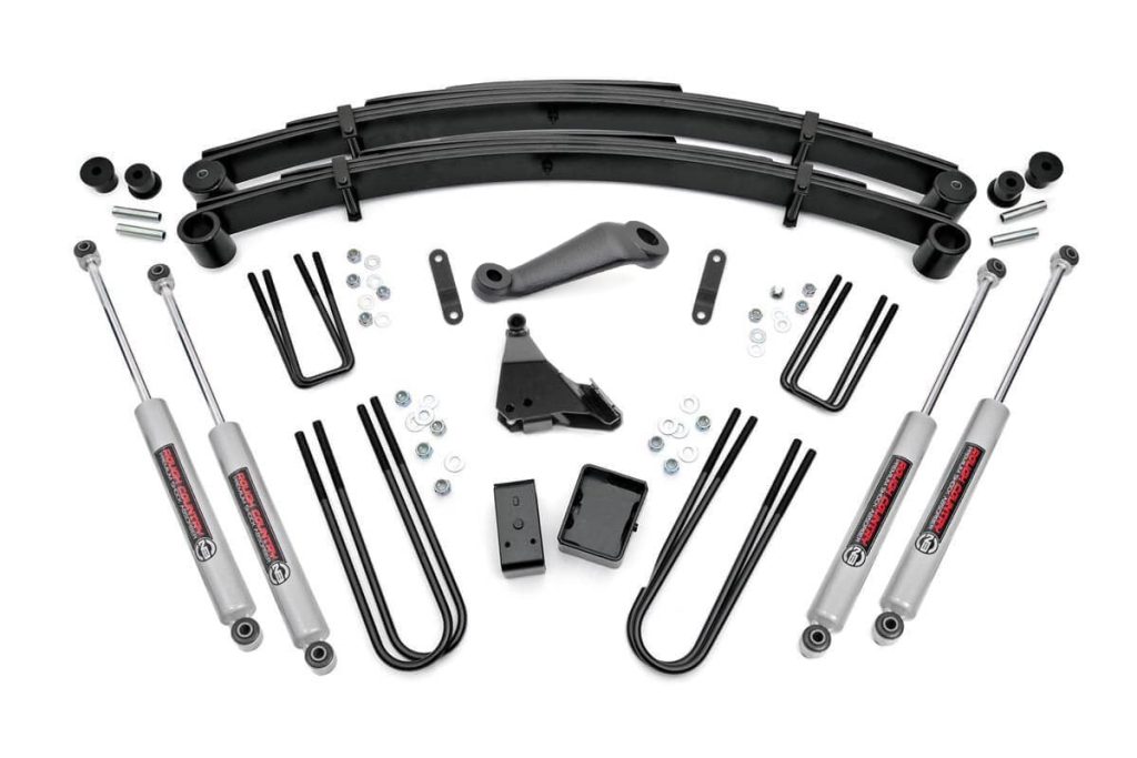 Rough Country 6 Inch Lift Kit Rear Blocks Ford F-250/F-350 Super Duty 4WD (1999-2004)