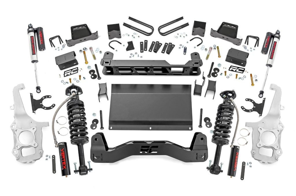 Rough Country 6 Inch Lift Kit Vertex Ford F-150 4WD (2021-2026)