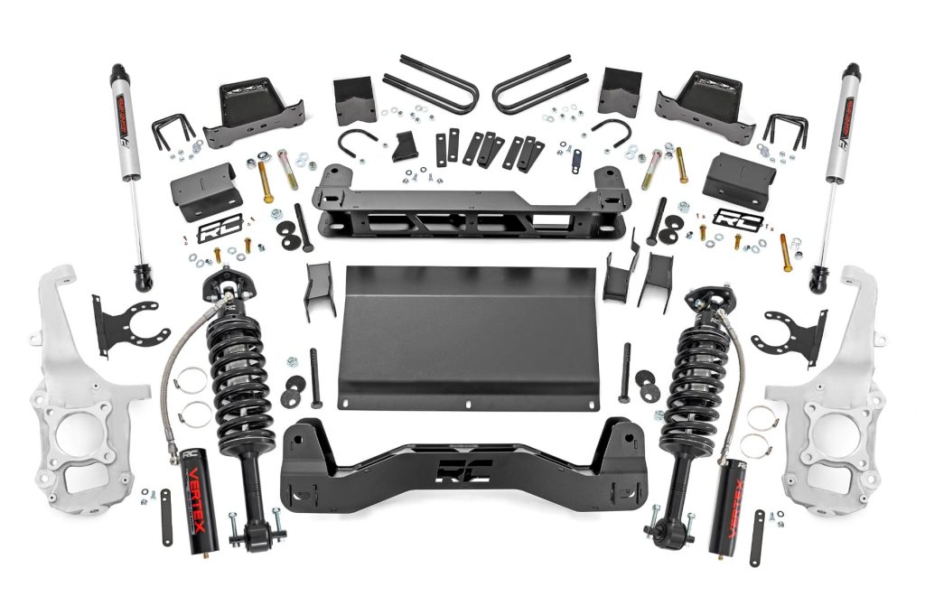 Rough Country 6 Inch Lift Kit Vertex/V2 Ford F-150 4WD (2021-2026)