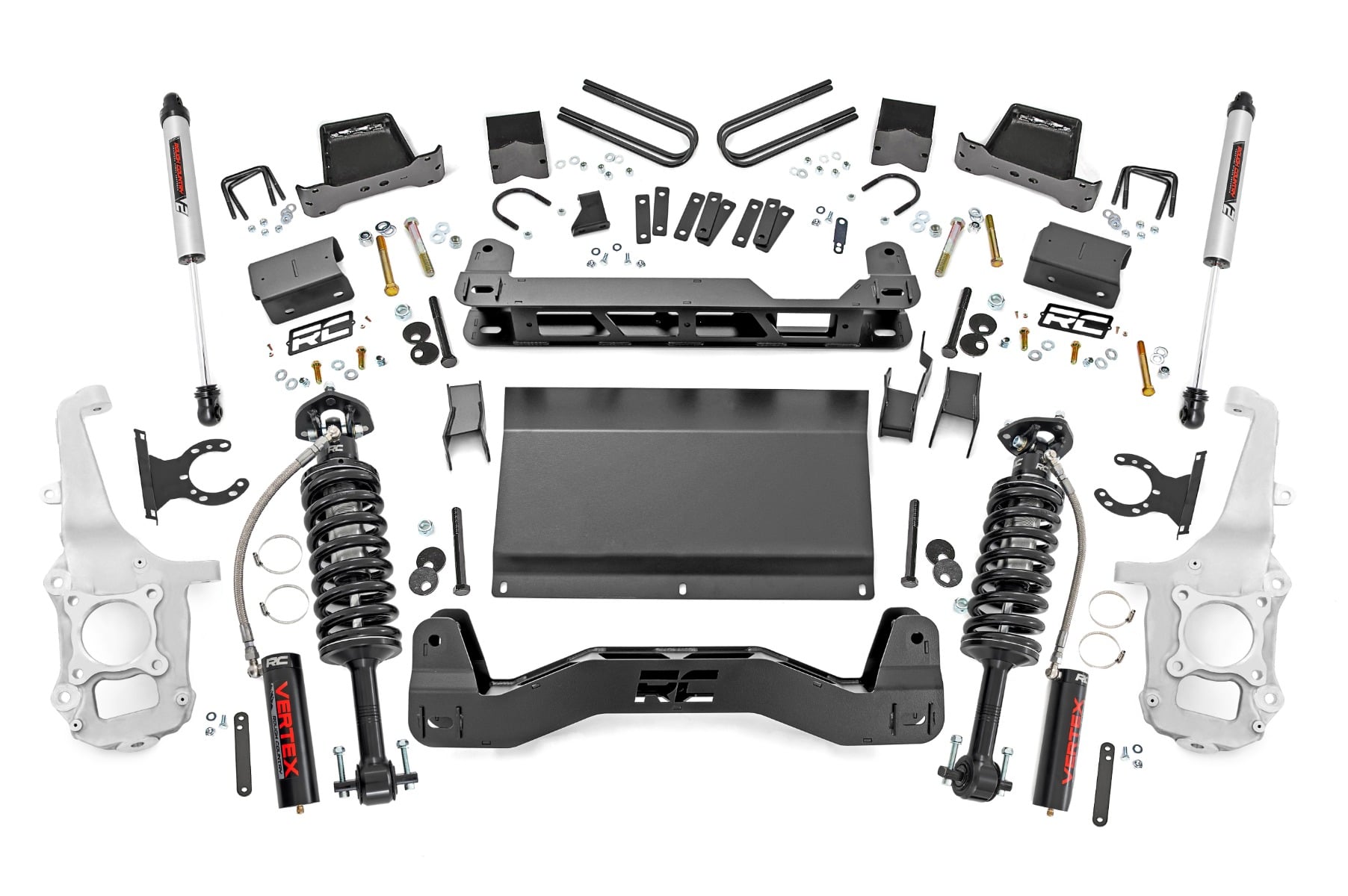 Rough Country 6 Inch Lift Kit Vertex/V2 Ford F-150 4WD (2021-2026)