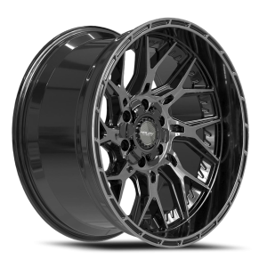 4PLAY 4PL28 20x10 6x135 -18 Black