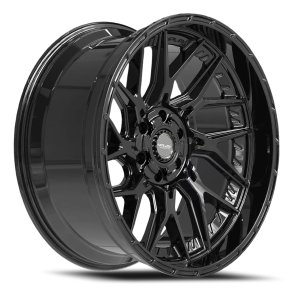 4PLAY 4PL28 20x10 6x135 -18 Black
