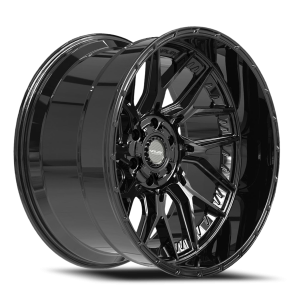 4PLAY 4PL28 22x12 6x135 -44 Black