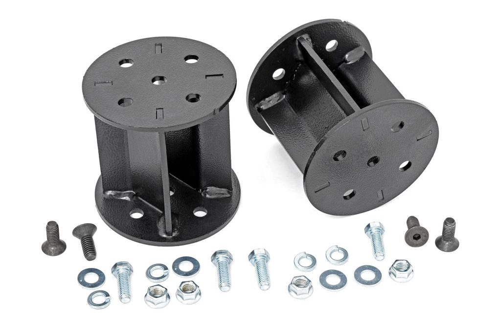 Rough Country Air Spring Spacer Kit 4 Inch 4 Degree