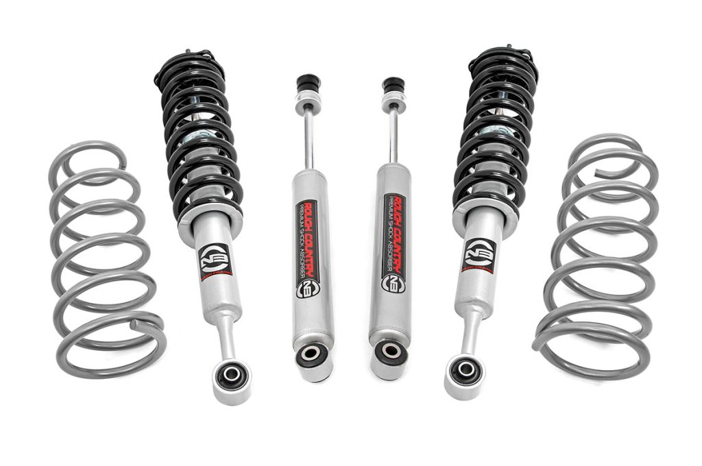 Rough Country 2 Inch Lift Kit RR Coils N3 Struts Toyota 4Runner 4WD (2010-2024)