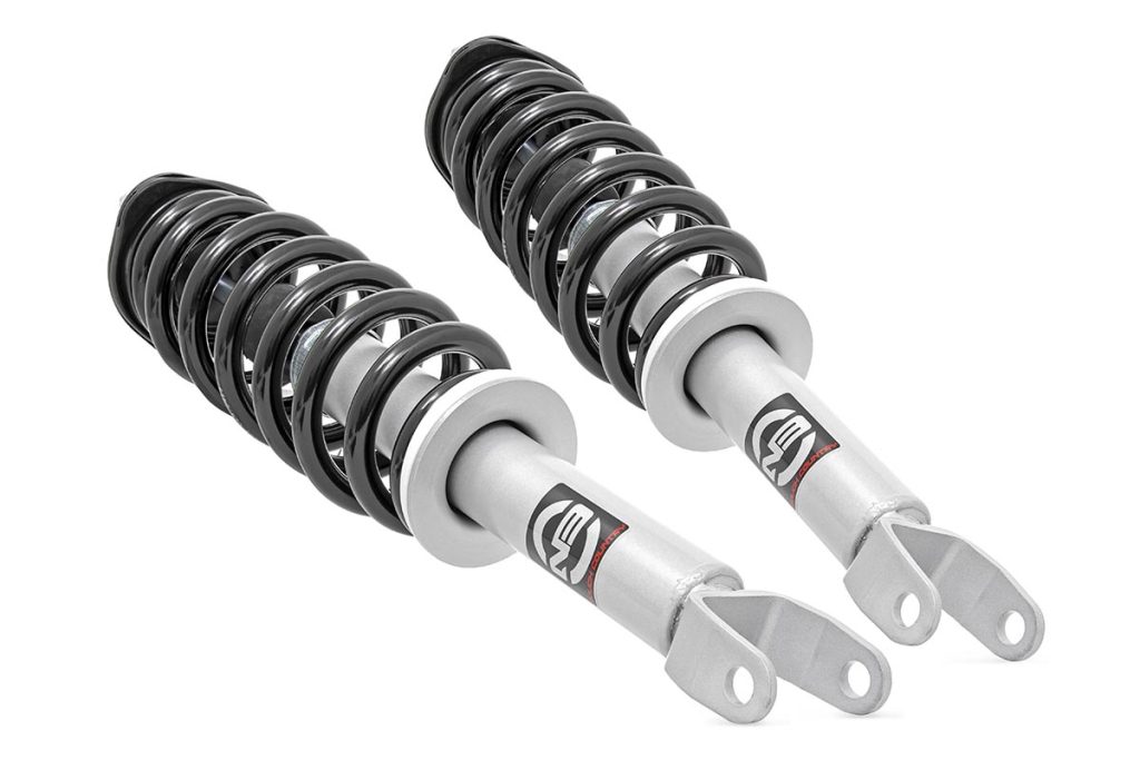Rough Country N3 Leveling Struts 2.5 Inch Loaded Strut Ram 1500 4WD (2010-2011)