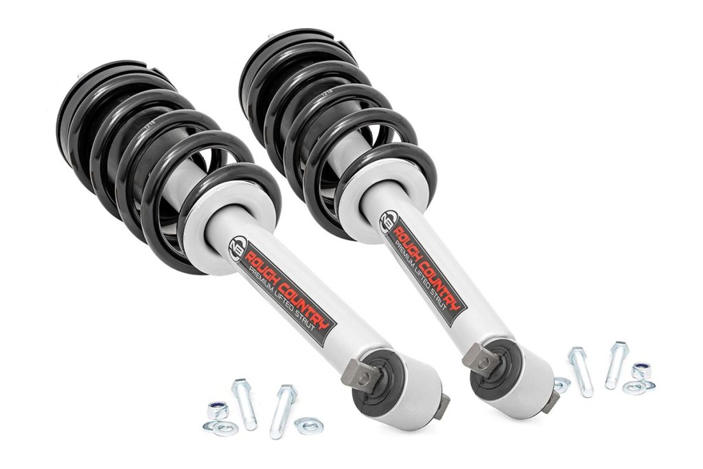 Rough Country Loaded Strut Pair 7 Inch Chevy/GMC 1500 2WD/4WD (14-18 & Classic)