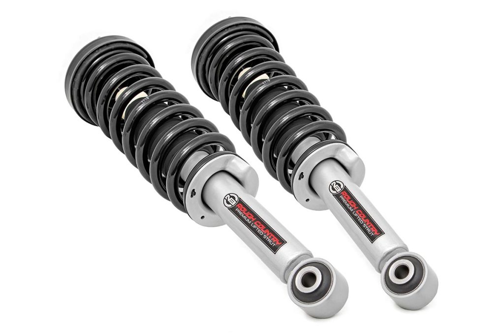 Rough Country Loaded Strut Pair 3 Inch Ford F-150 4WD (2009-2013)