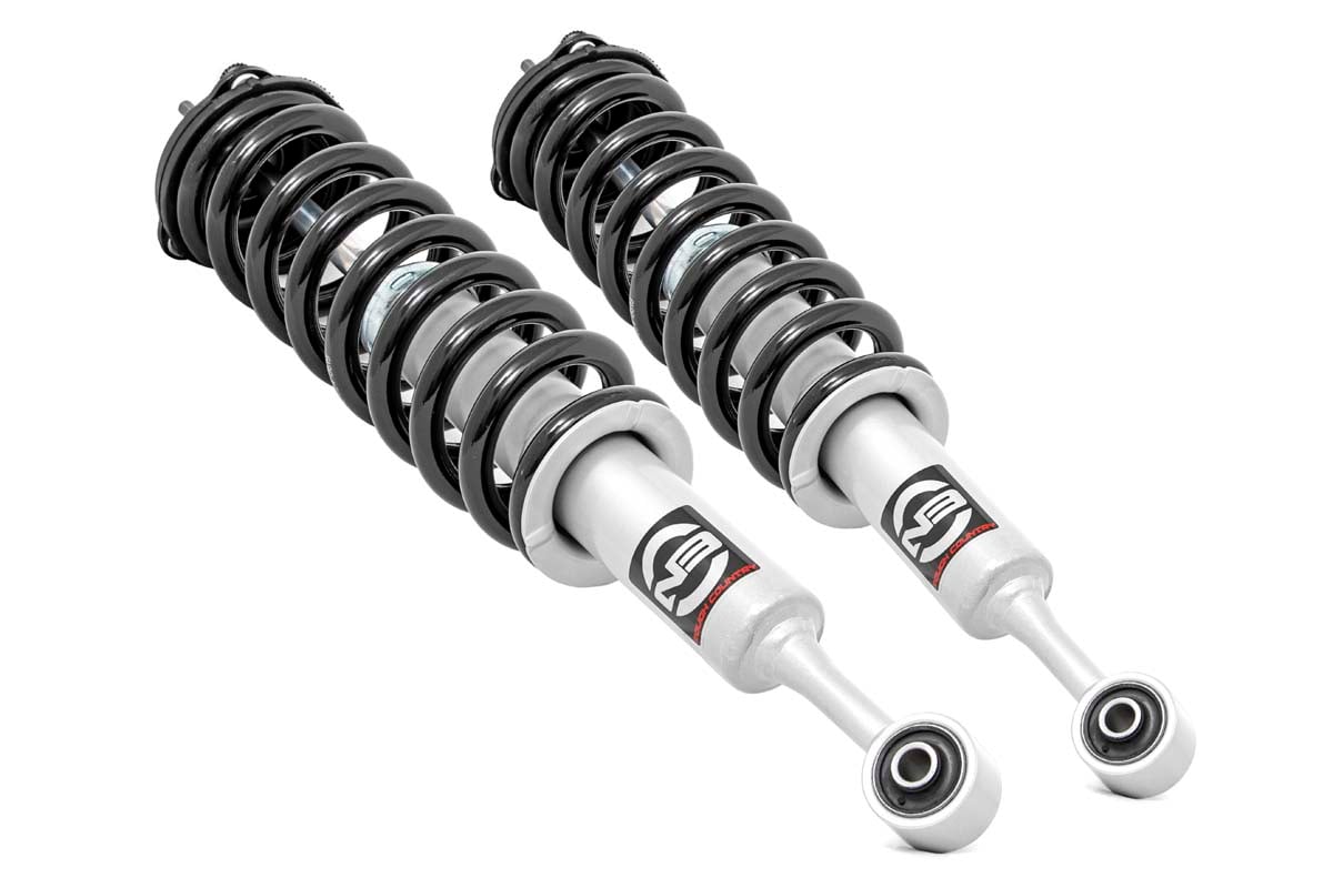 Rough Country Loaded Strut Pair Stock Toyota 4Runner (03-09)/FJ Cruiser (07-09)