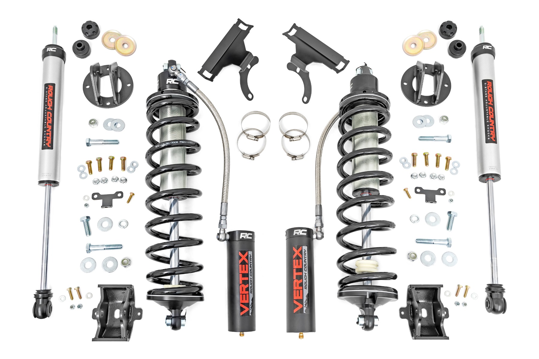 Rough Country 6 Inch Coilover Conversion Upgrade Kit Vertex/V2 Ford F-250/F-350 Super Duty (05-22)