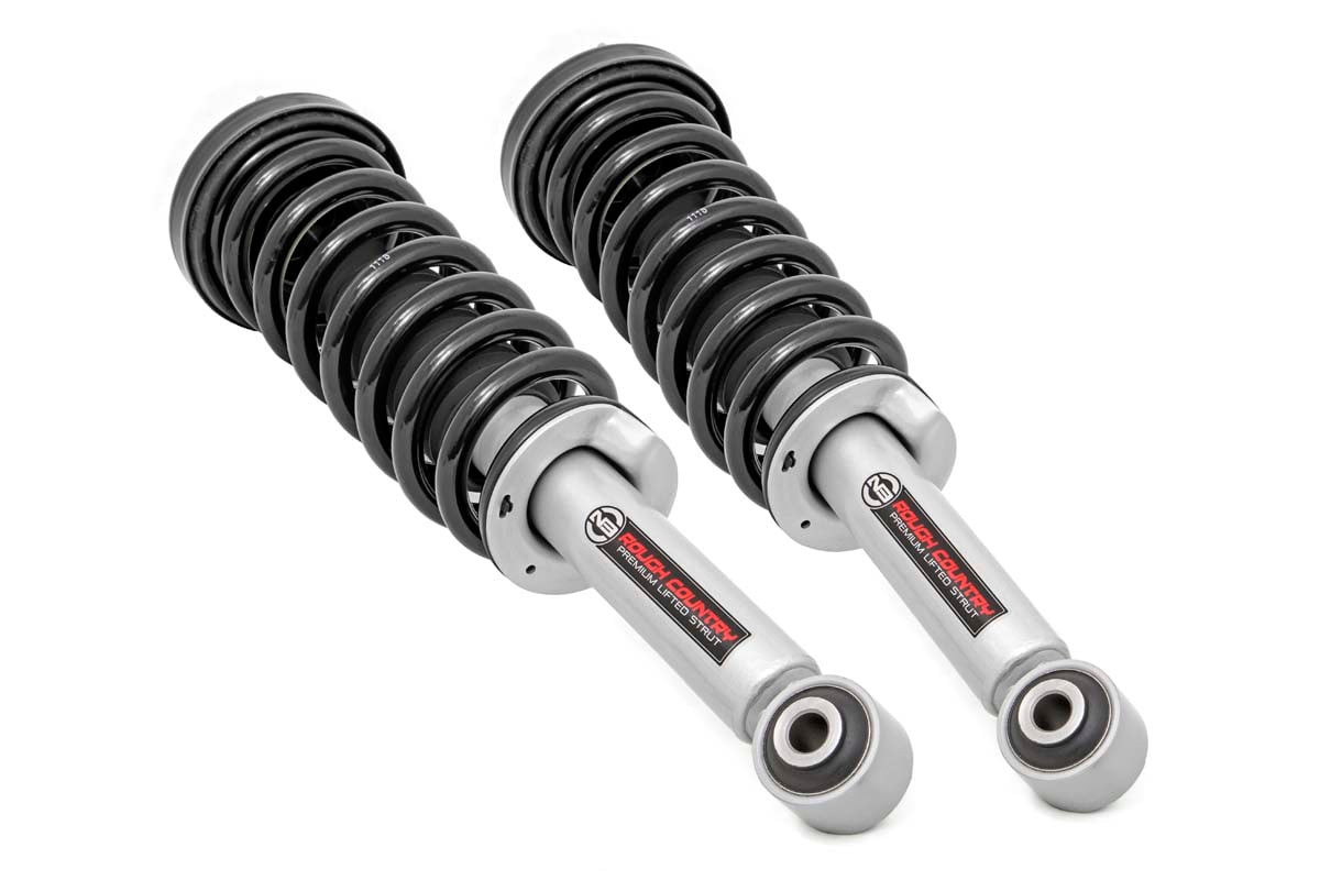 Rough Country Loaded Strut Pair 6 Inch Nissan Frontier 4WD (2005-2026)