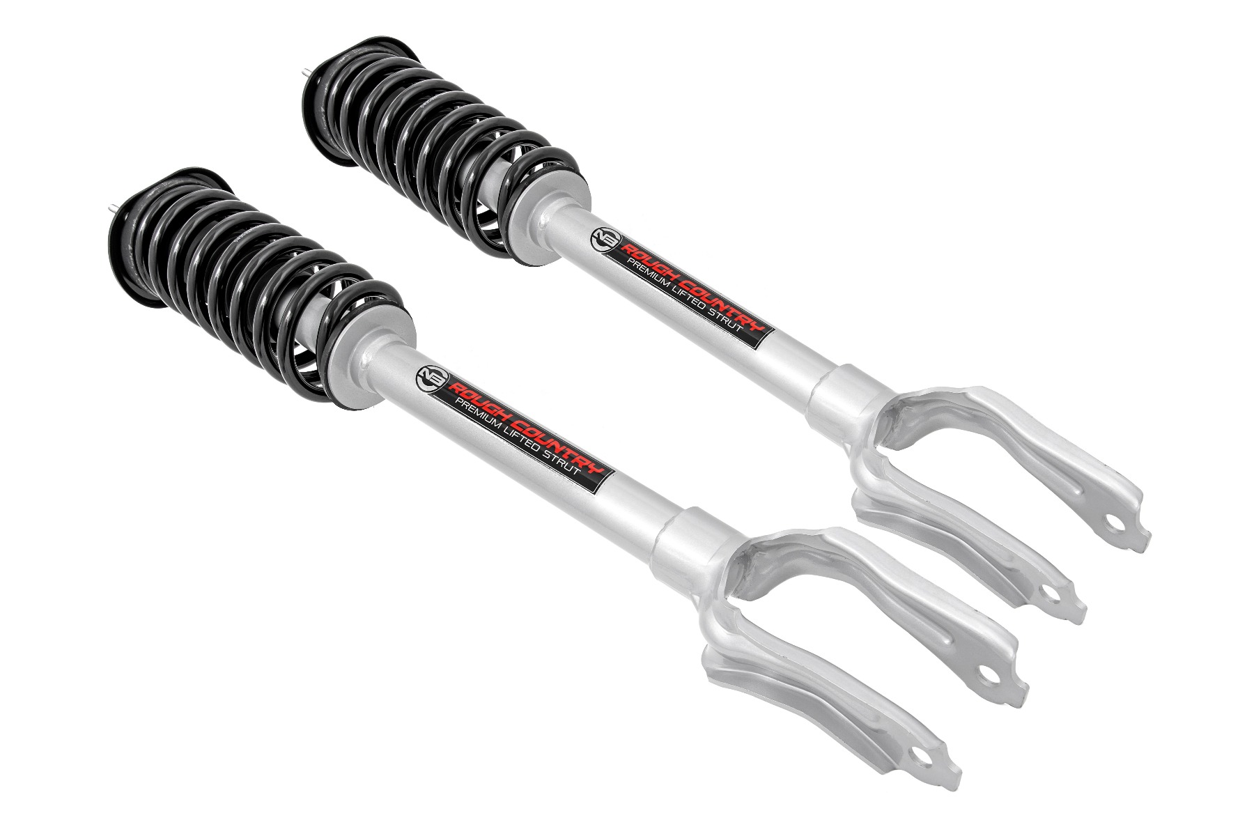 Rough Country Loaded Strut Pair 2.5 Inch Jeep Grand Cherokee 4WD (2011-2015)