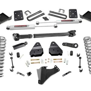 Rough Country 6 Inch Lift Kit OVLDS D/S Ford F-250/F-350 Super Duty 4WD (2017-2022)