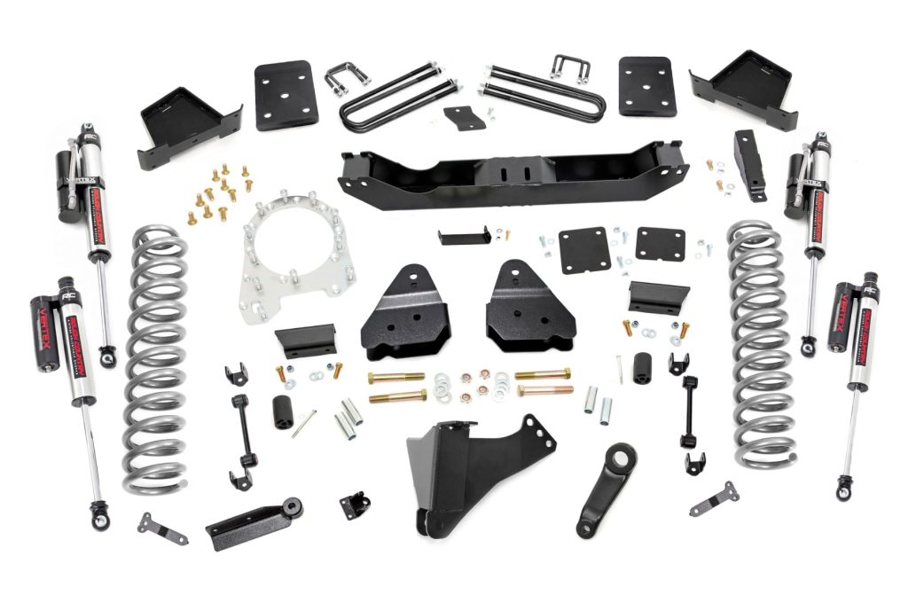Rough Country 6 Inch Lift Kit No OVLDS Vertex Ford F-250/F-350 Super Duty 4WD (17-22)