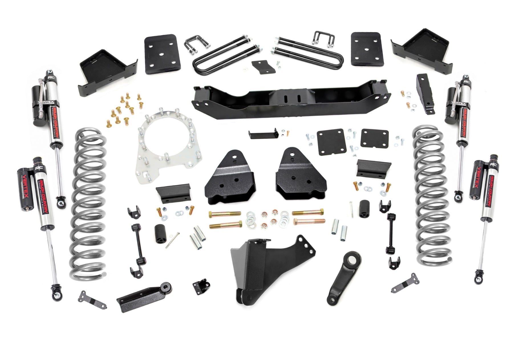Rough Country 6 Inch Lift Kit No OVLDS Vertex Ford F-250/F-350 Super Duty 4WD (17-22)