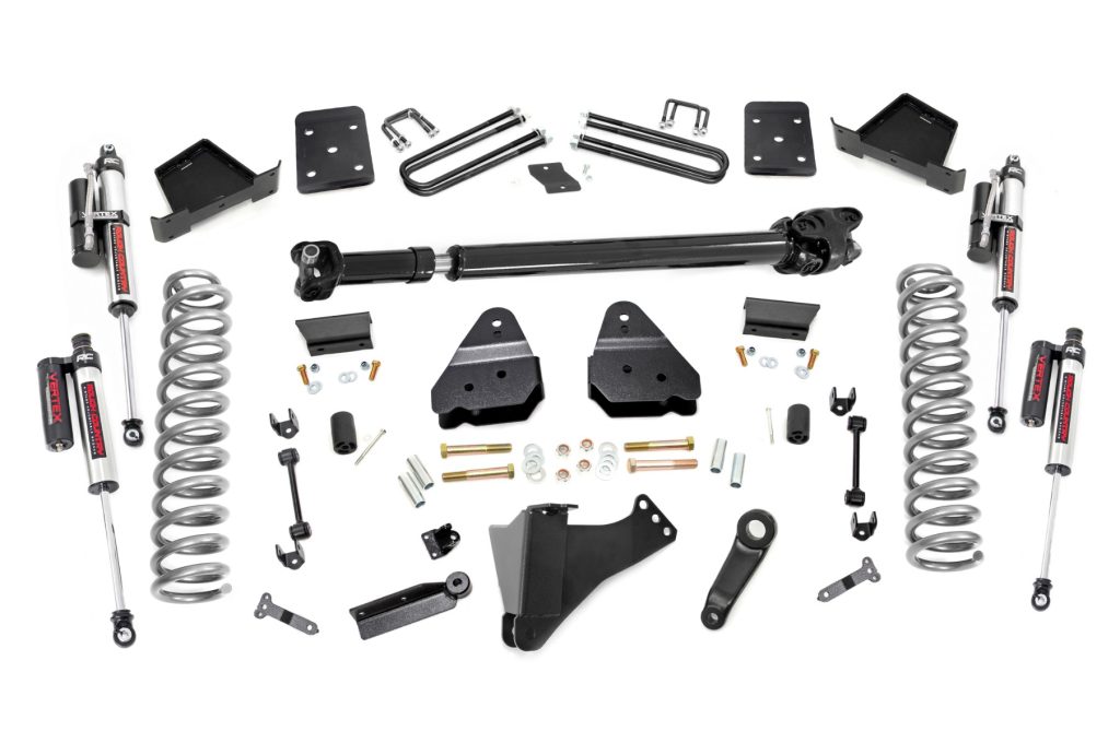 Rough Country 6 Inch Lift OVLD D/S Vertex Ford F-250/F-350 Super Duty 4WD (17-22)