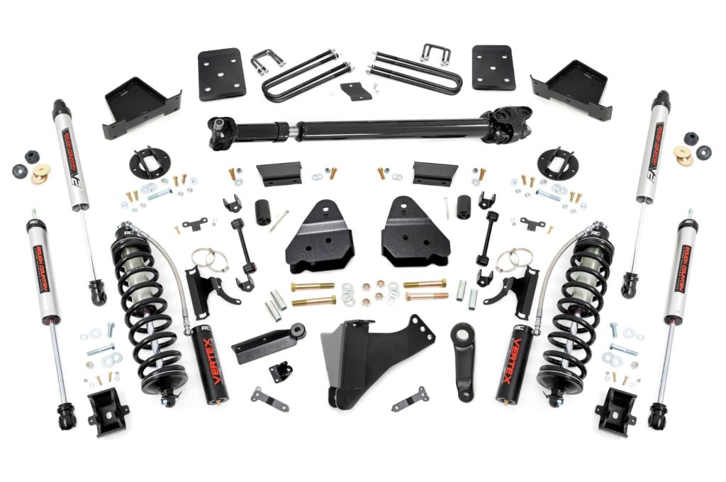 Rough Country 6 Inch Lift Kit Diesel FR D/S C/O V2 Ford F-250/F-350 Super Duty (17-22)