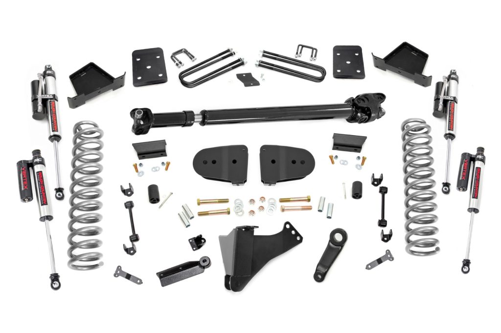 Rough Country 4.5 Inch Lift Kit D/S Vertex Ford F-250/F-350 Super Duty 4WD (17-22)