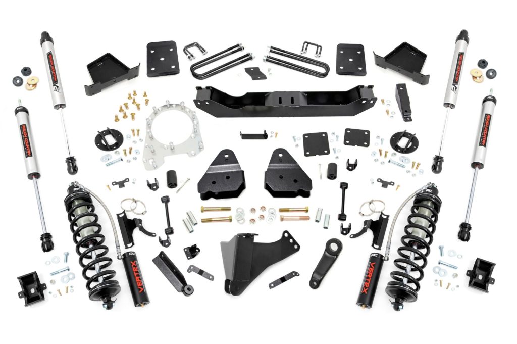 Rough Country 4.5 Inch Lift Kit C/O V2 Ford F-250/F-350 Super Duty 4WD (2017-2022)