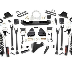 Rough Country 6 Inch Lift Kit Diesel 4 Link OVLD Ford F-250/F-350 Super Duty (17-22)
