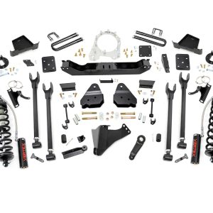 Rough Country 6 Inch Lift Kit 4-Link No OVLD C/O Vertex Ford F-250/F-350 Super Duty (17-22)